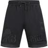Pro Standard NBA Mens Mens NBA Classic Triple Black Cotton Double Knit Athletic Short(Triple Black)