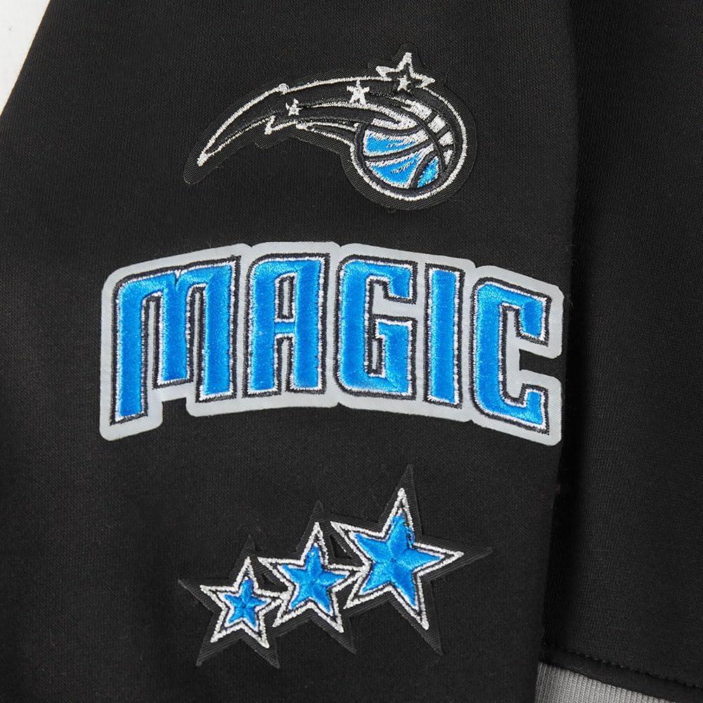 imagePro Standard Big Girls NBA Retro Classics Fleece Pull Over HoodieBlackGray