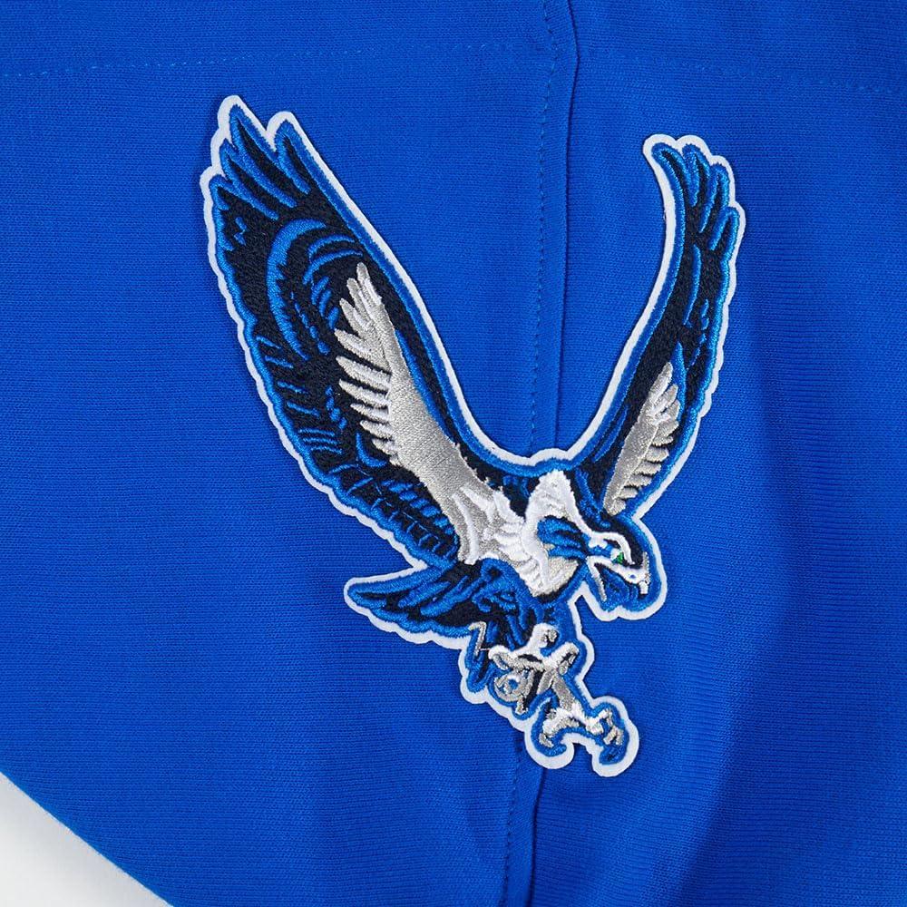 imagePro Standard Mens NFL Retro Classics Brushed Back French Terry Pull Over HoodieBlue