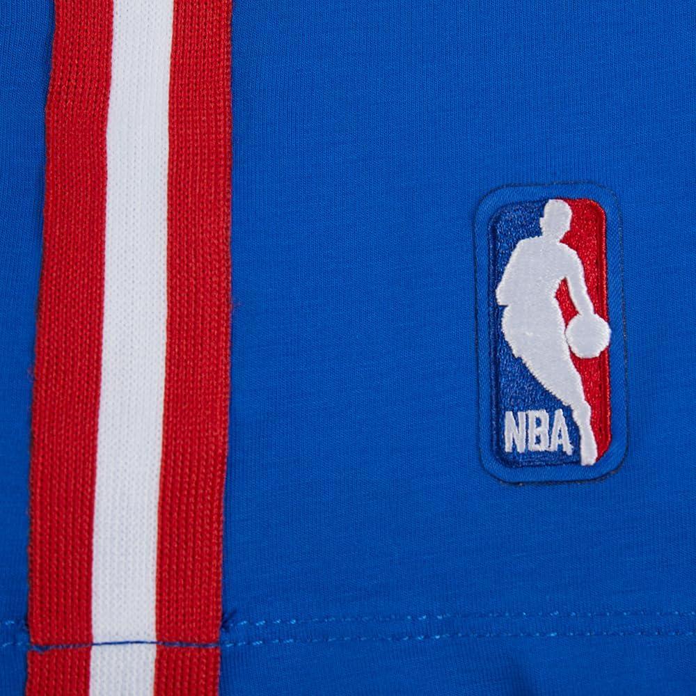 imageWomens NBA Mash Up Cotton Short Sleeve Boxy TeeRoyal Blue