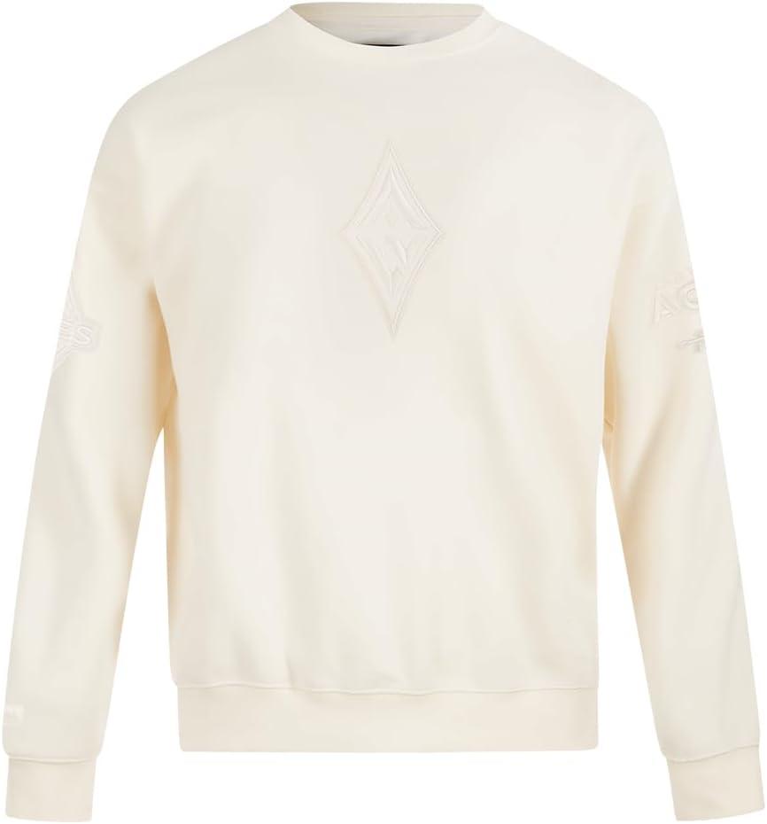 imagePro Standard Mens WNBA Neutral Fleece Crewneck SweatshirtEggshell