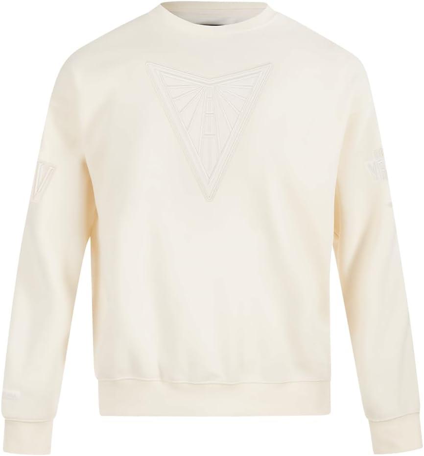 imagePro Standard Mens WNBA Neutral Fleece Crewneck SweatshirtEggshell
