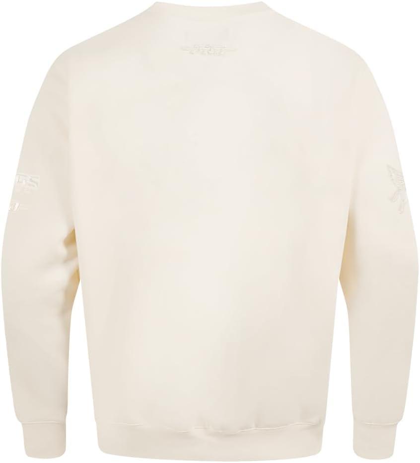 imagePro Standard Mens WNBA Neutral Fleece Crewneck SweatshirtEggshell
