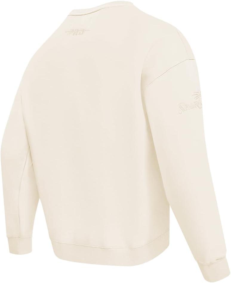 imagePro Standard Mens WNBA Neutral Fleece Crewneck SweatshirtEggshell