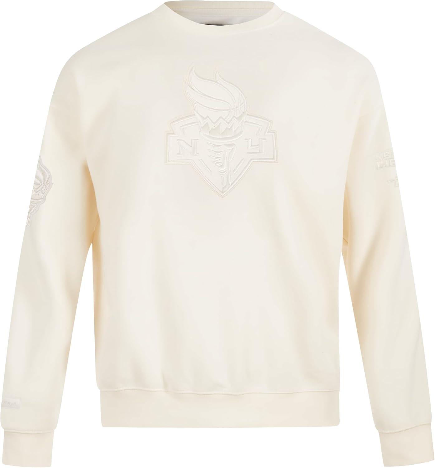 imagePro Standard Mens WNBA Neutral Fleece Crewneck SweatshirtEggshell