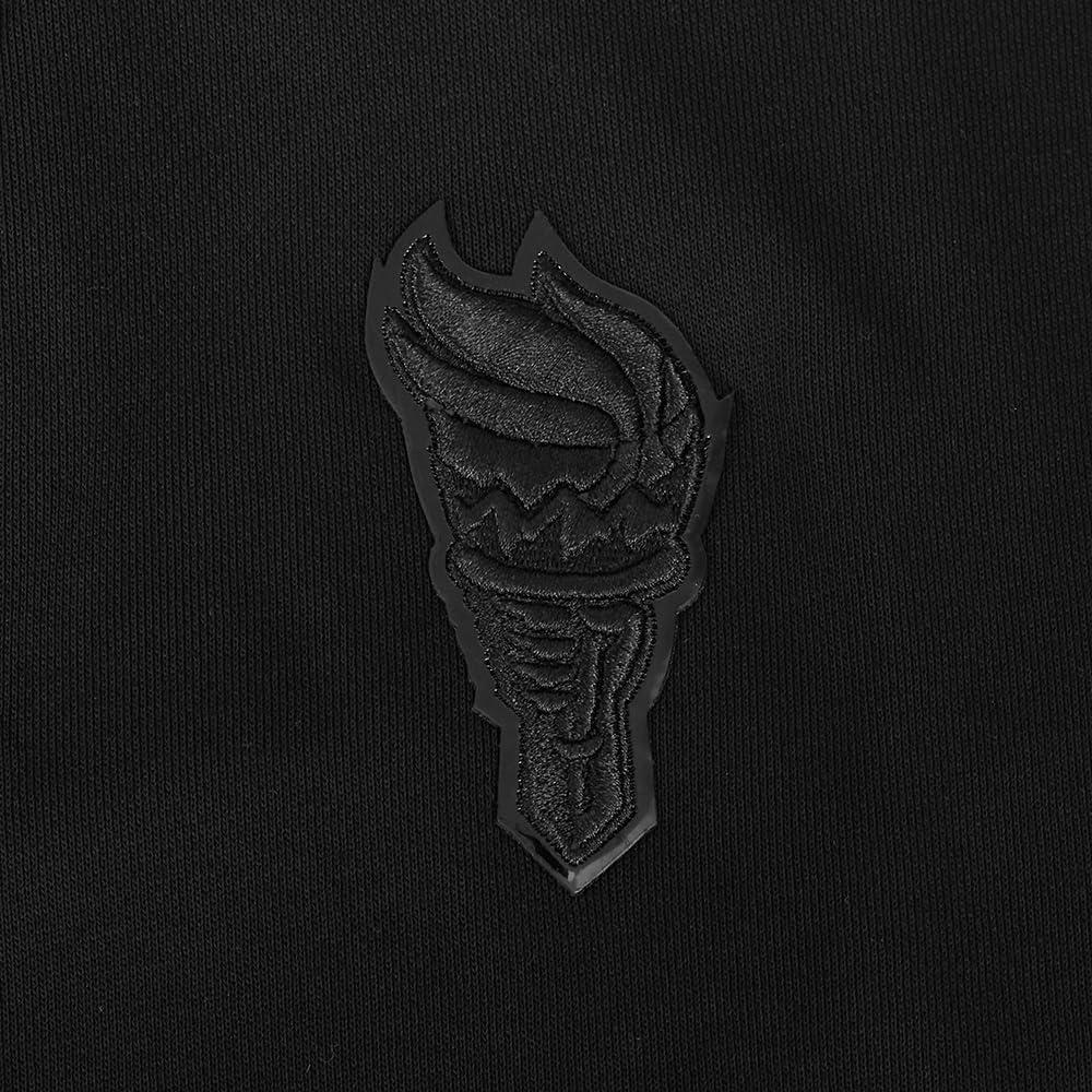 imagePro Standard WNBA womens Womens Wnba Classic Triple Black Brushed Back French Terry Crewneck SweatshirtBlack