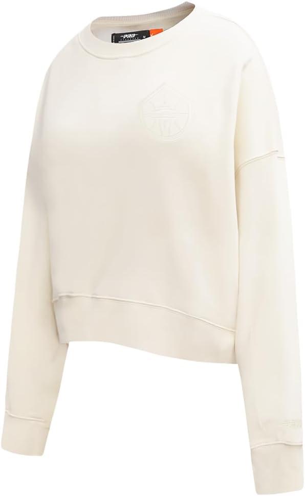 imagePro Standard Womens WNBA Neutral Crewneck SweatshirtEggshell