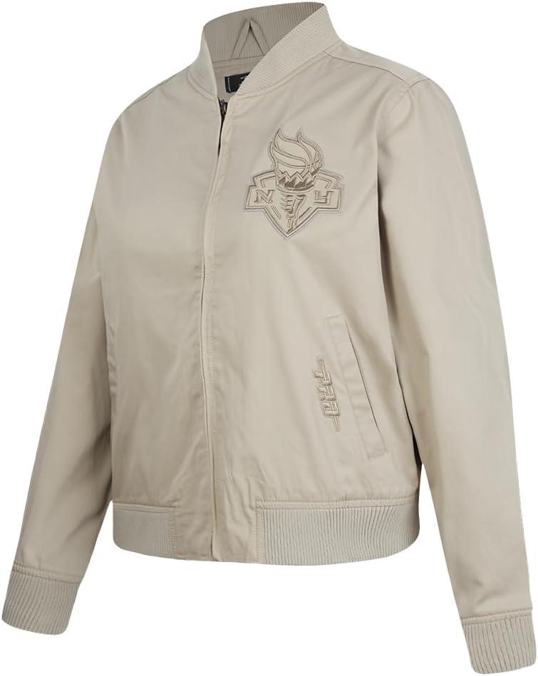 imagePro Standard Womens WNBA Neutral Twill JacketTaupe
