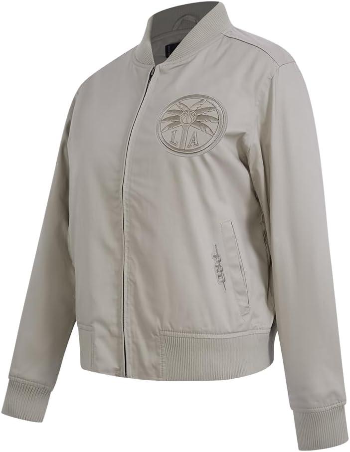 imagePro Standard Womens WNBA Neutral Twill JacketTaupe