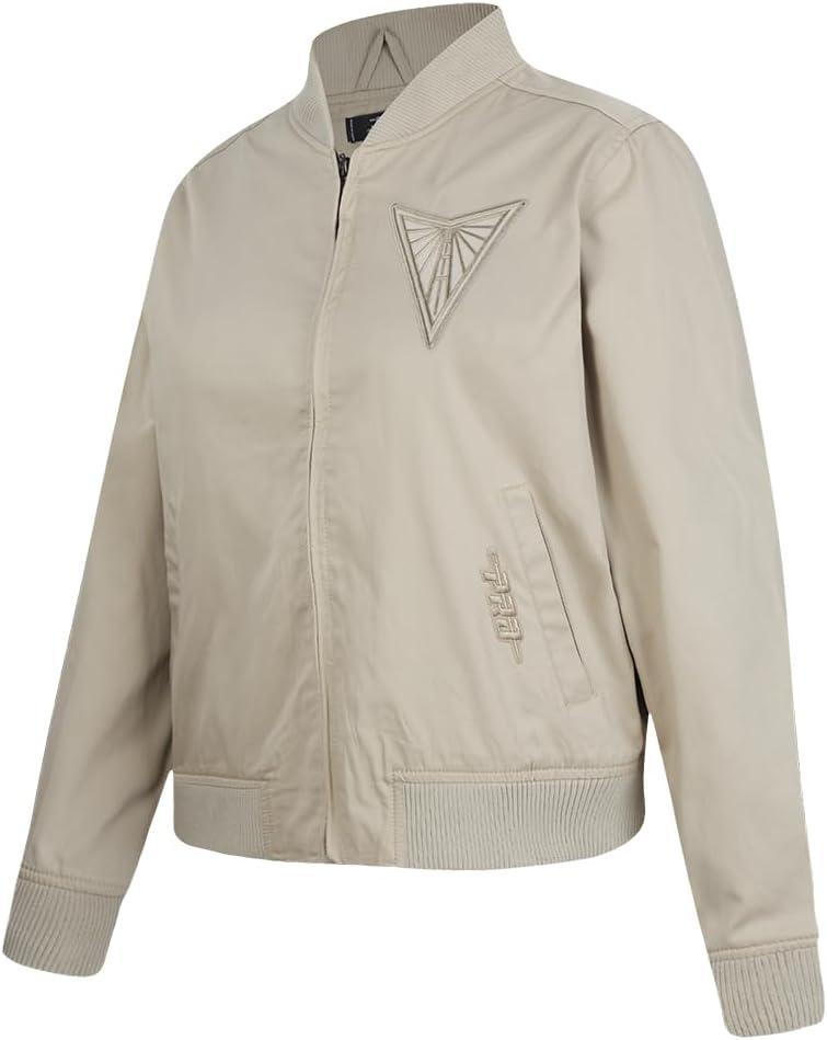 imagePro Standard Womens WNBA Neutral Twill JacketTaupe