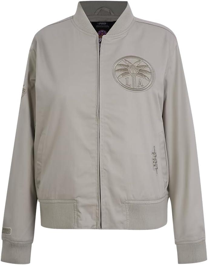 imagePro Standard Womens WNBA Neutral Twill JacketTaupe