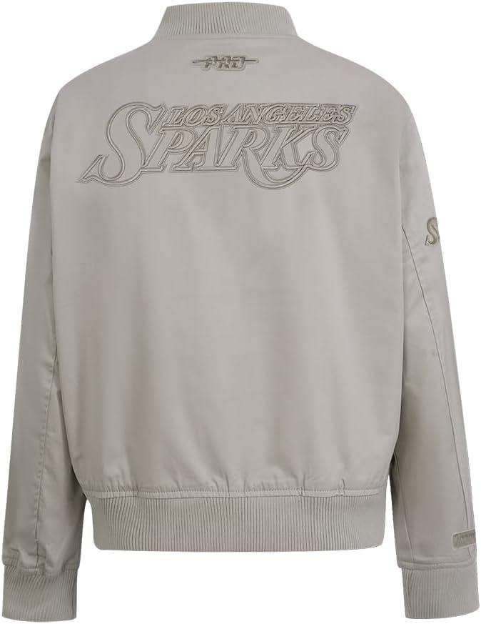 imagePro Standard Womens WNBA Neutral Twill JacketTaupe