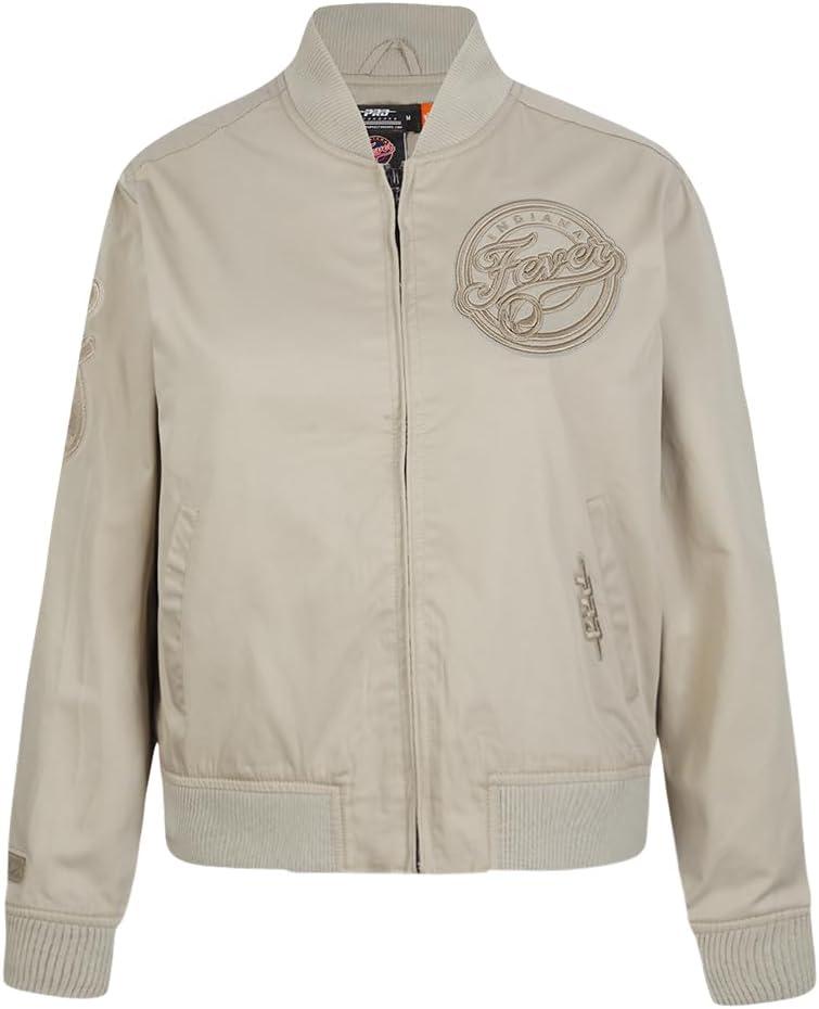 imagePro Standard Womens WNBA Neutral Twill JacketTaupe