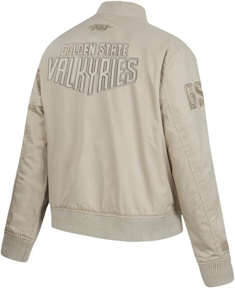 imagePro Standard Womens WNBA Neutral Twill JacketTaupe