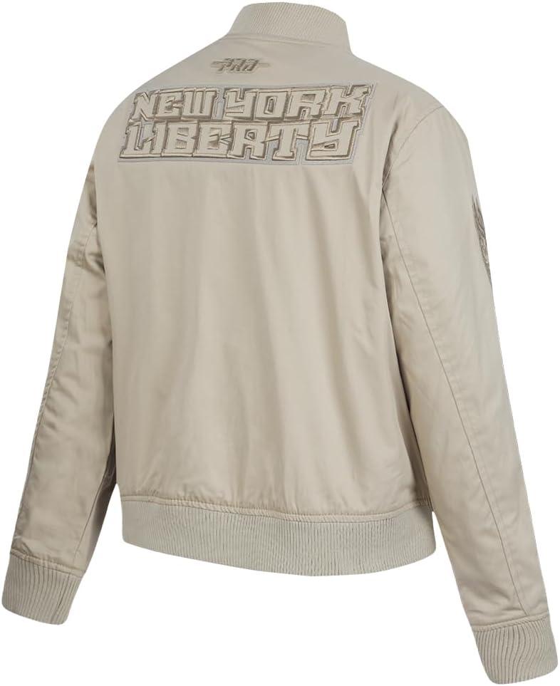 imagePro Standard Womens WNBA Neutral Twill JacketTaupe