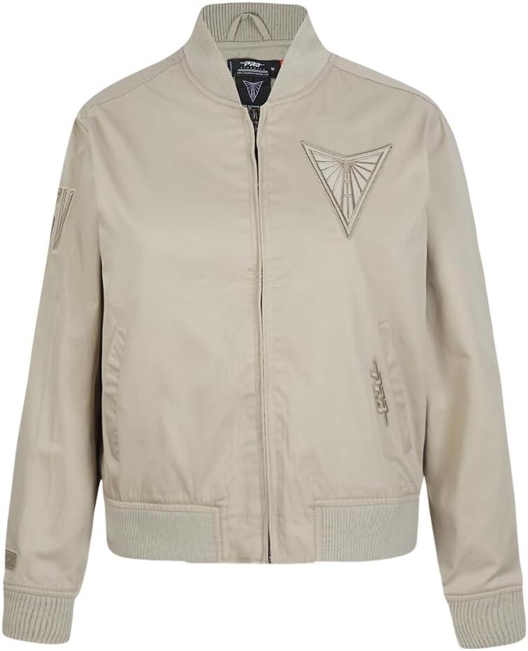 imagePro Standard Womens WNBA Neutral Twill JacketTaupe