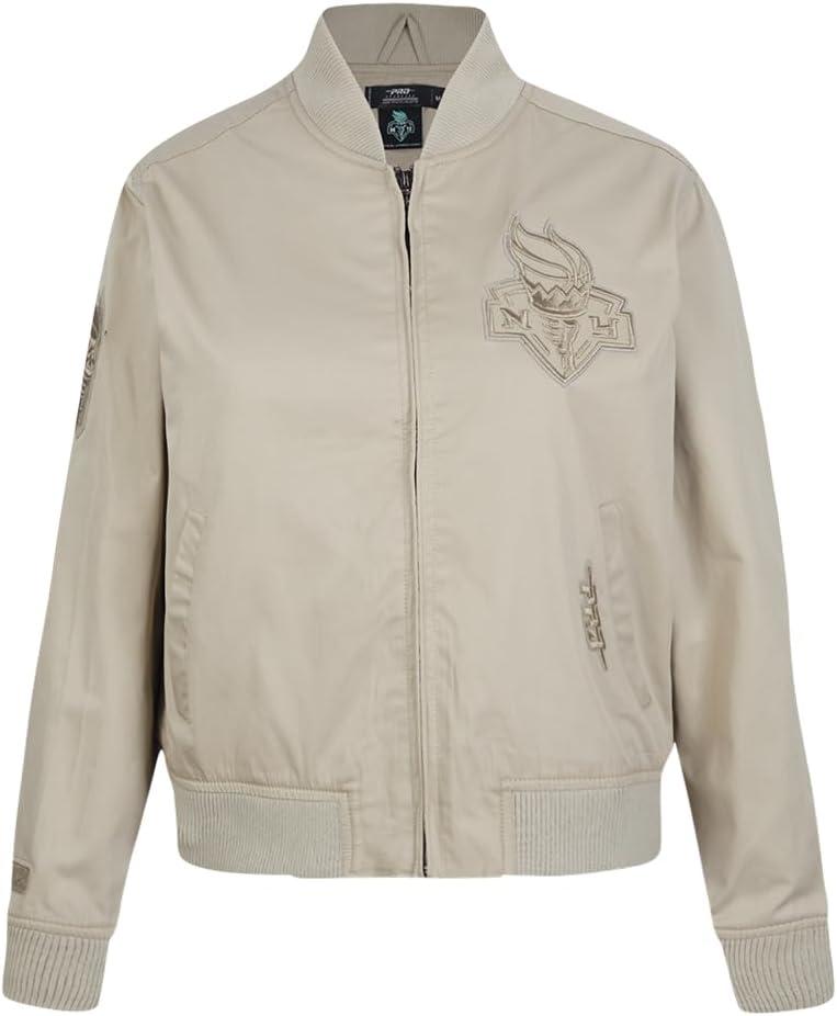 imagePro Standard Womens WNBA Neutral Twill JacketTaupe
