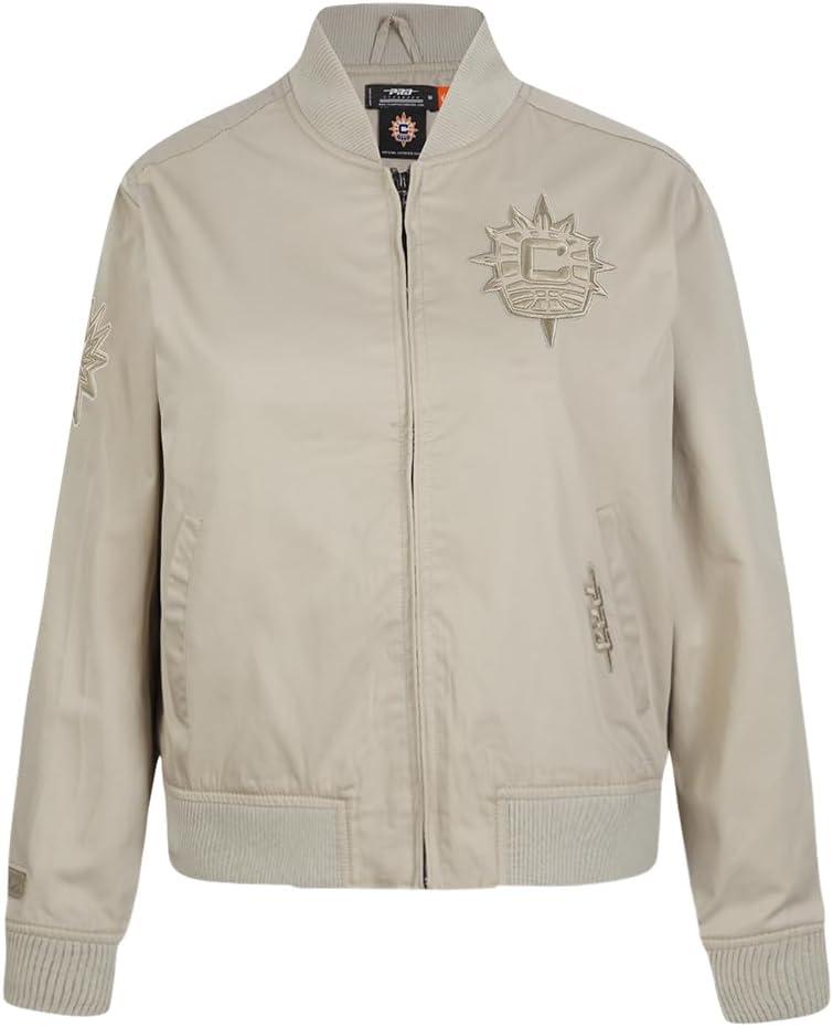 imagePro Standard Womens WNBA Neutral Twill JacketTaupe