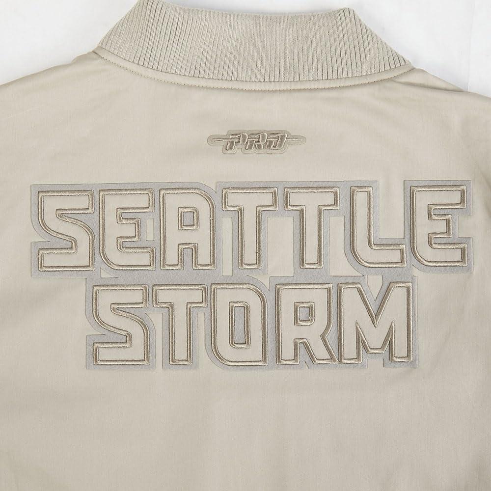 imagePro Standard Womens WNBA Neutral Twill JacketTaupe