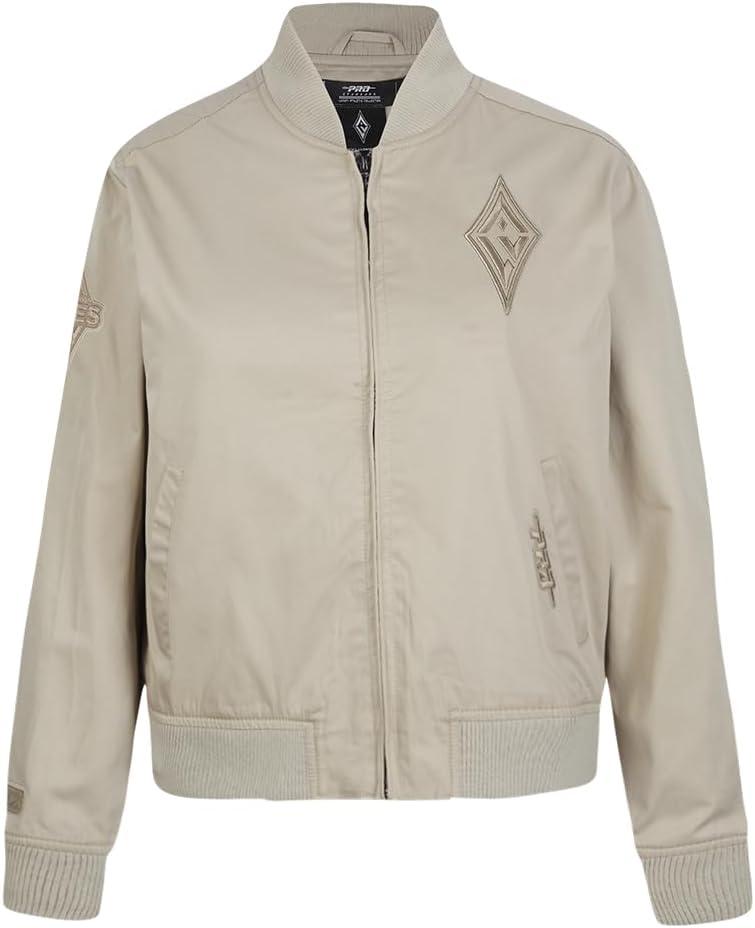 imagePro Standard Womens WNBA Neutral Twill JacketTaupe
