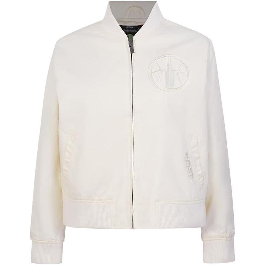 imagePro Standard Womens WNBA Neutral Twill JacketEggshell