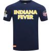 Pro Standard WNBA Mens Mens WNBA Indiana Fever Classic Player Cotton Short Sleeve Tee(Midnight Navy)
