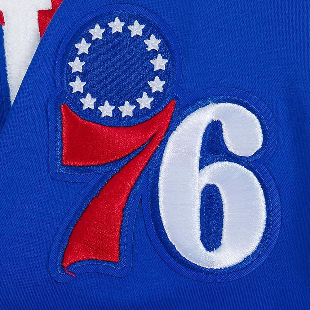 imageMens NBA Classic Chenille Short Sleeve TeeRoyal BlueRed