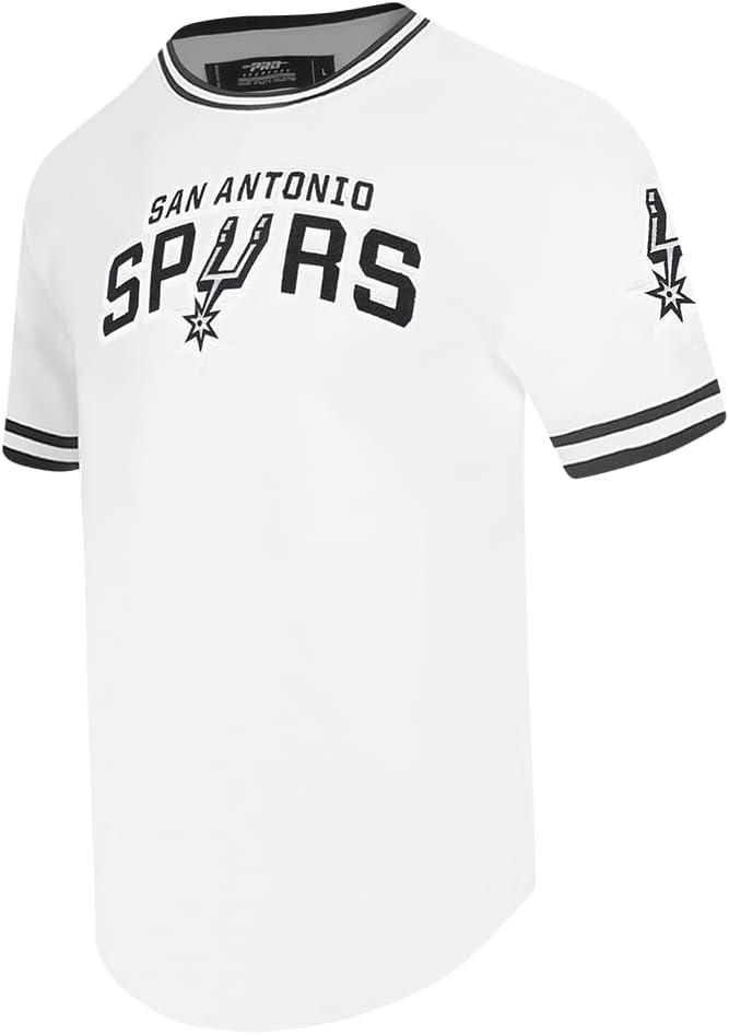 imageMens NBA Classic Chenille Short Sleeve TeeWhiteBlack