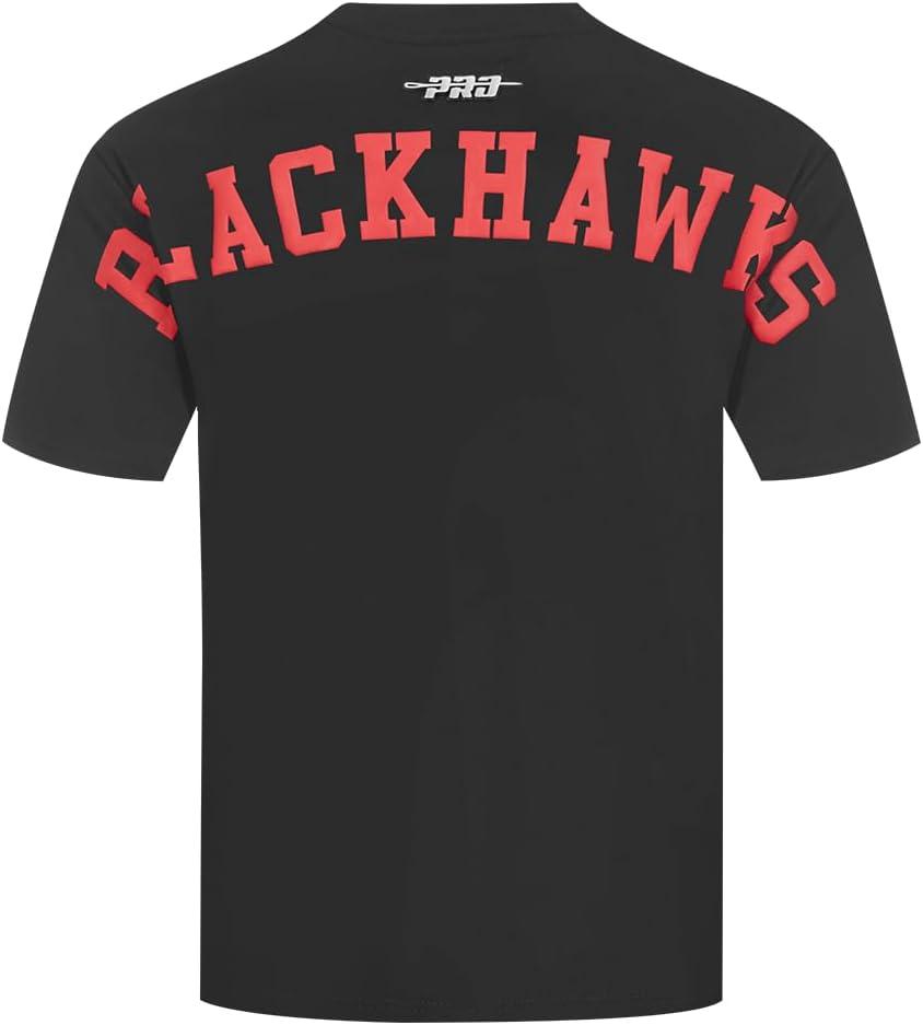 imagePRO STANDARD Mens NHL Wingspan Cotton Short Sleeve TeeBlack