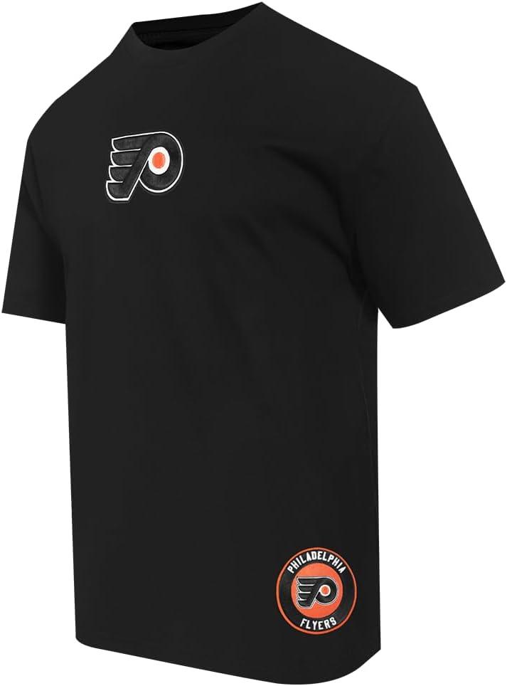 imagePRO STANDARD Mens NHL Wingspan Cotton Short Sleeve TeeBlack