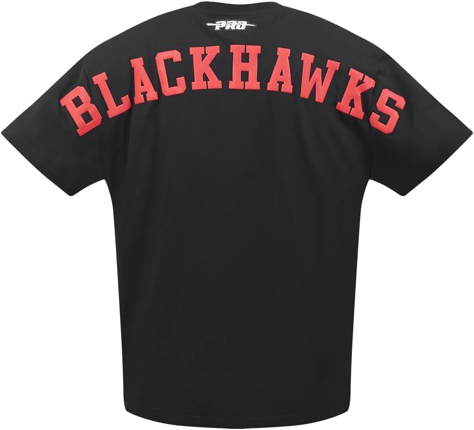 imagePRO STANDARD Mens NHL Wingspan Cotton Short Sleeve TeeBlack