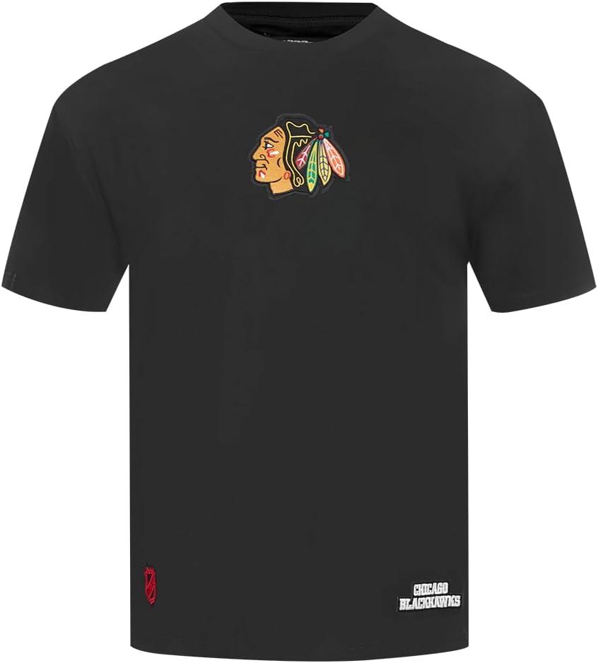 imagePRO STANDARD Mens NHL Wingspan Cotton Short Sleeve TeeBlack