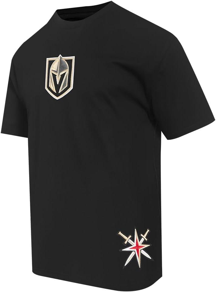 imagePRO STANDARD Mens NHL Wingspan Cotton Short Sleeve TeeBlack