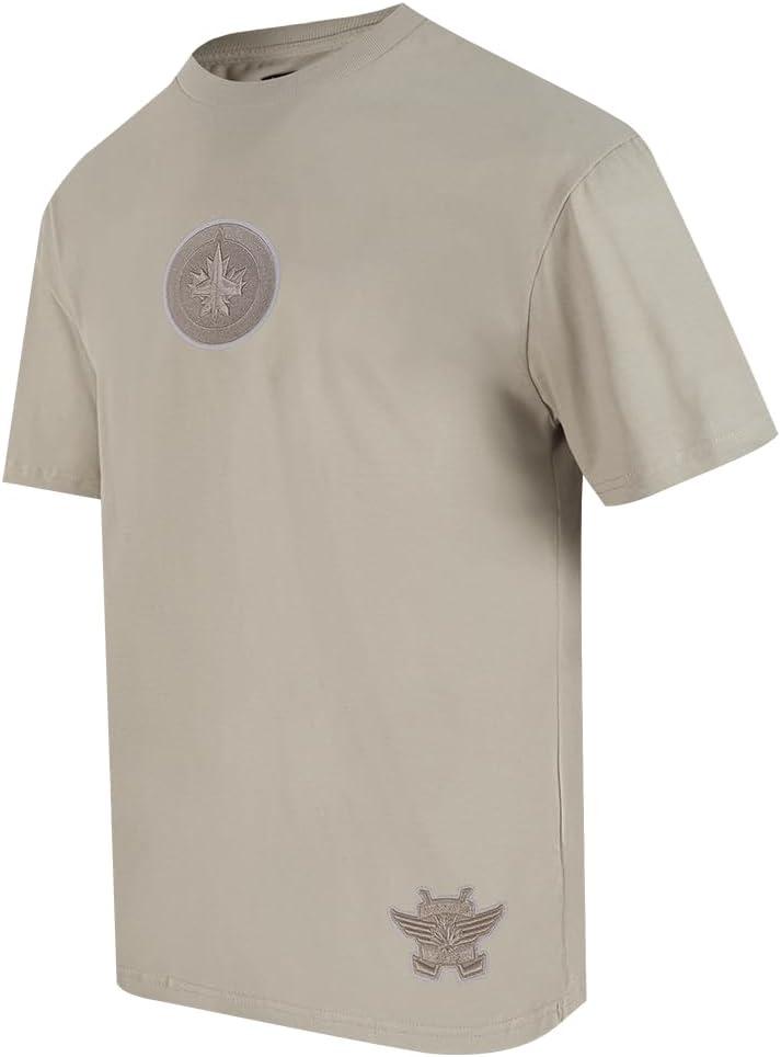 imagePRO STANDARD Mens NHL Wingspan Cotton Short Sleeve TeeTaupe