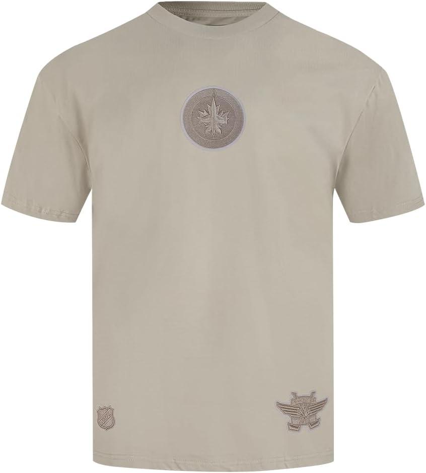 imagePRO STANDARD Mens NHL Wingspan Cotton Short Sleeve TeeTaupe