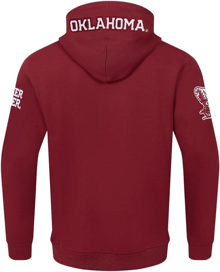 imagePro Standard Mens College Classic Chenille Full Zip HoodieCardinal Red