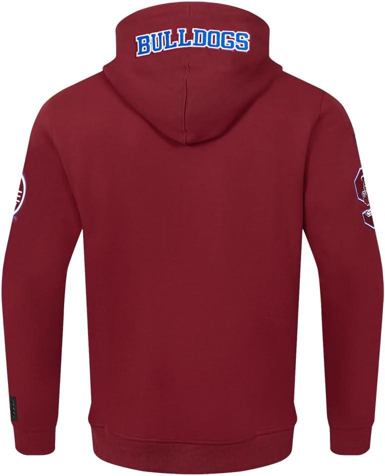 imagePro Standard Mens College Classic Chenille Full Zip HoodieCardinal Red