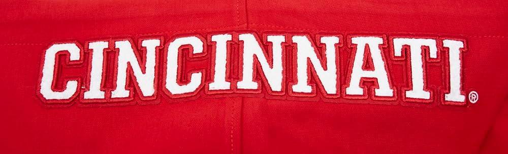 imagePro Standard Mens College Classic Chenille Full Zip HoodieRed