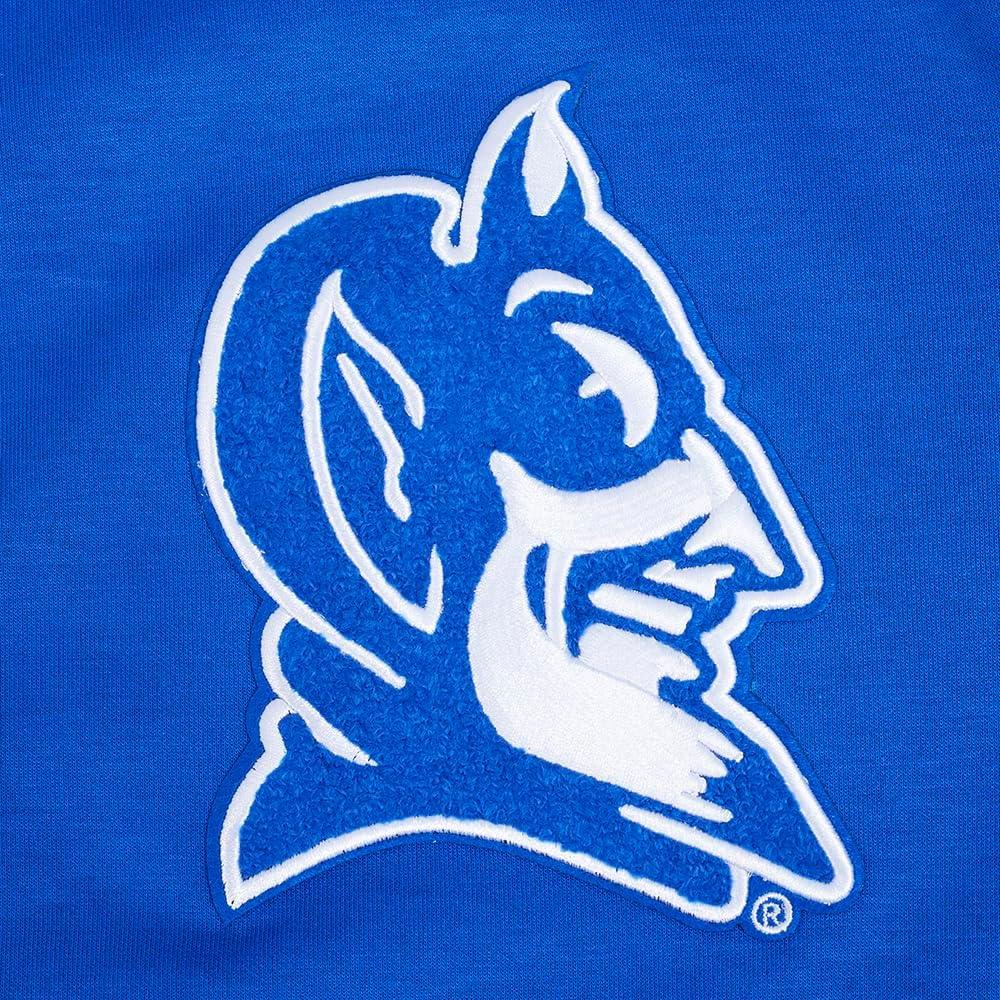 imagePro Standard Mens College Classic Chenille Full Zip HoodieRoyal Blue