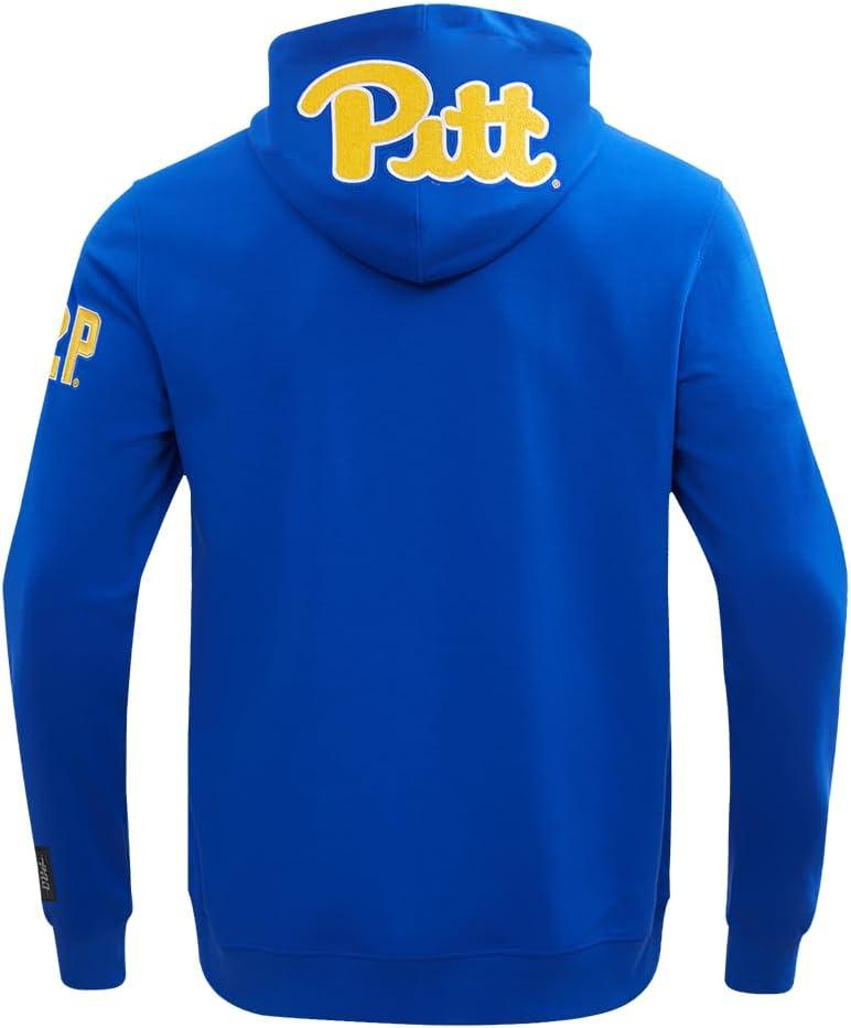 imagePro Standard Mens College Classic Chenille Full Zip HoodieRoyal Blue