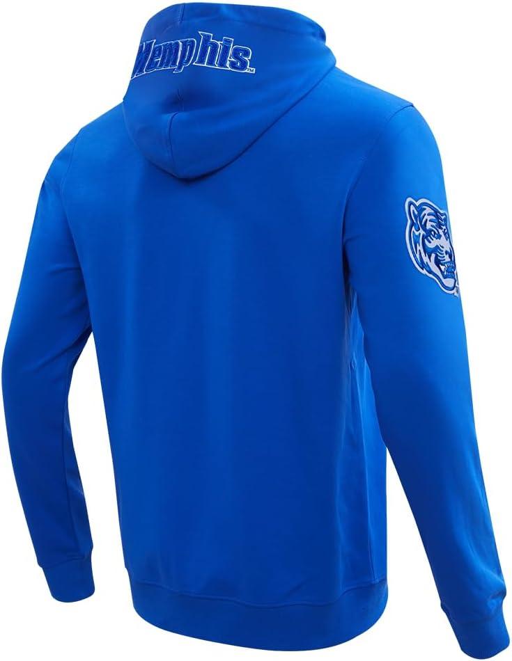 imagePro Standard Mens College Classic Chenille Full Zip HoodieRoyal Blue