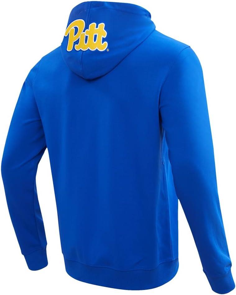 imagePro Standard Mens College Classic Chenille Full Zip HoodieRoyal Blue