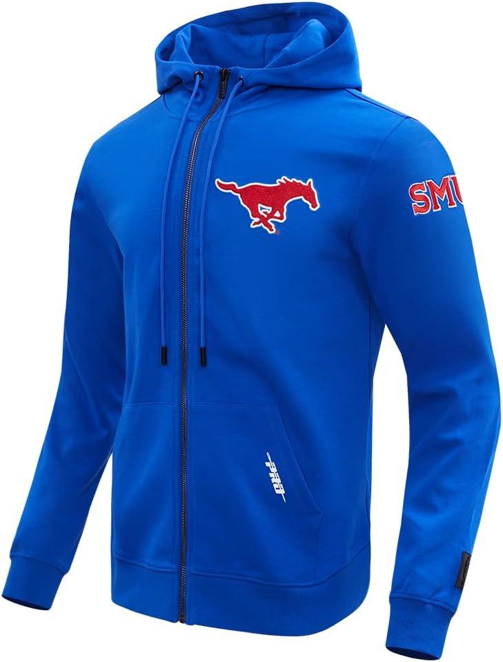 imagePro Standard Mens College Classic Chenille Full Zip HoodieRoyal Blue