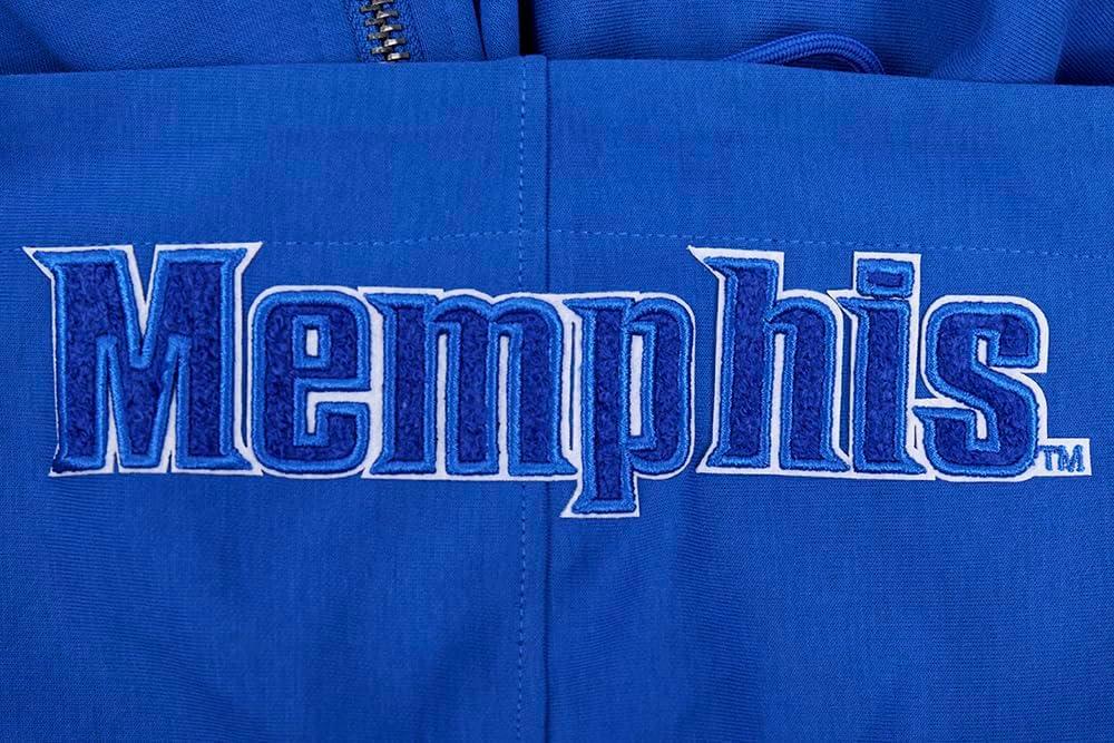 imagePro Standard Mens College Classic Chenille Full Zip HoodieRoyal Blue