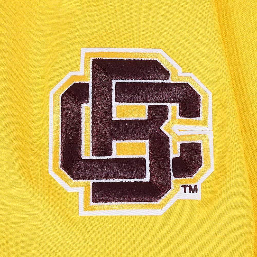 imagePro Standard Mens College Classic Chenille Full Zip HoodieYellow