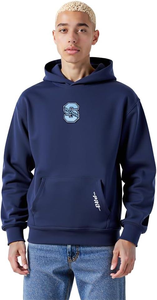 imagePro Standard Mens College Classic Icon Pull Over HoodieMidnight Navy