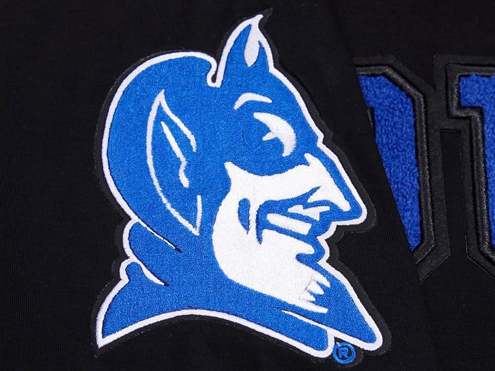 imagePro Standard Mens Duke University Classic Chenille Short Sleeve Tee Black L