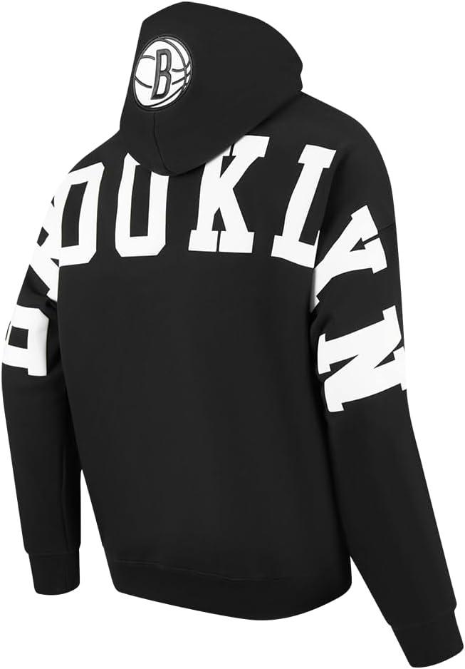 imagePro Standard Mens NBA Classic Chenille Pull Over HoodieEggshell