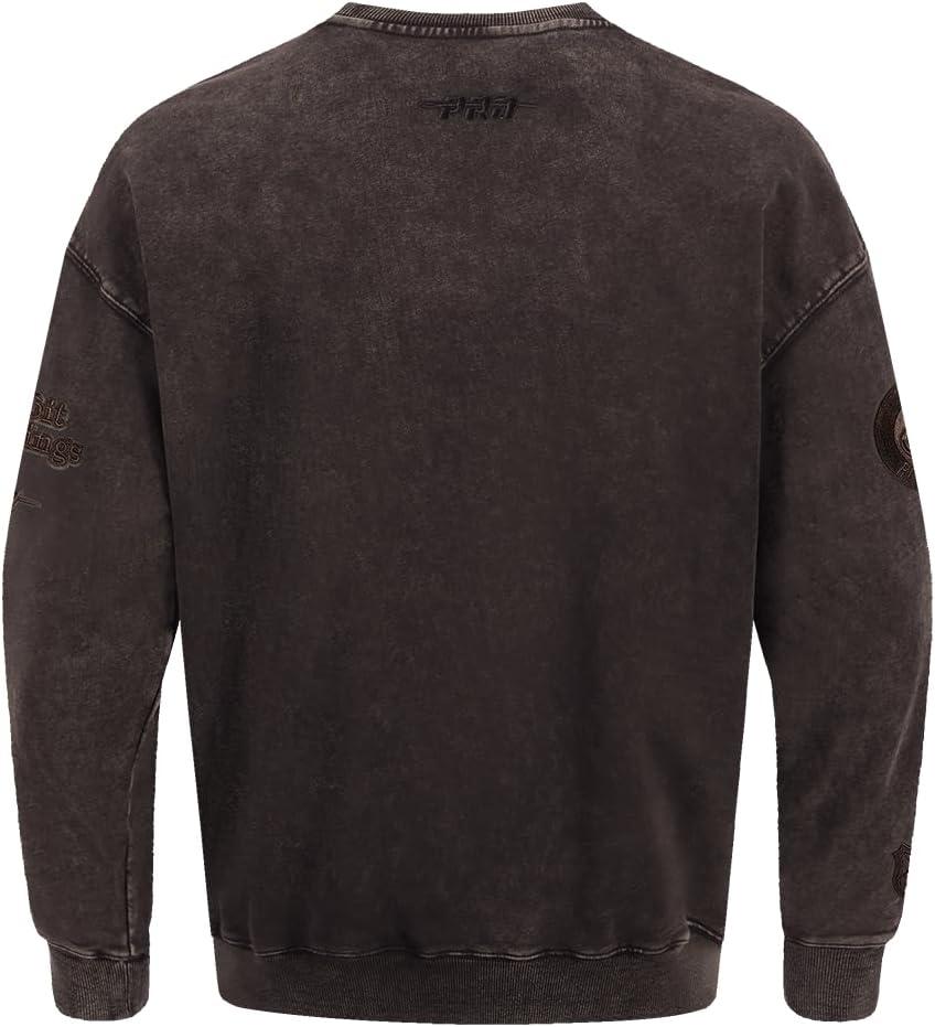 imagePro Standard Mens NBA Classic Chenille Pull Over HoodieTaupe