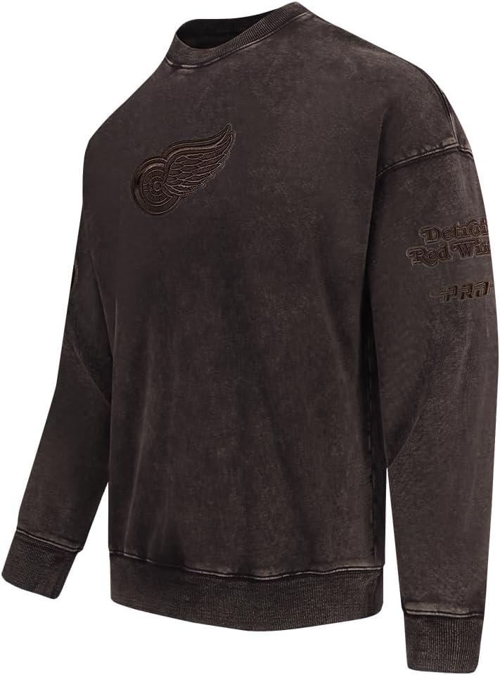 imagePro Standard Mens NBA Classic Chenille Pull Over HoodieTaupe